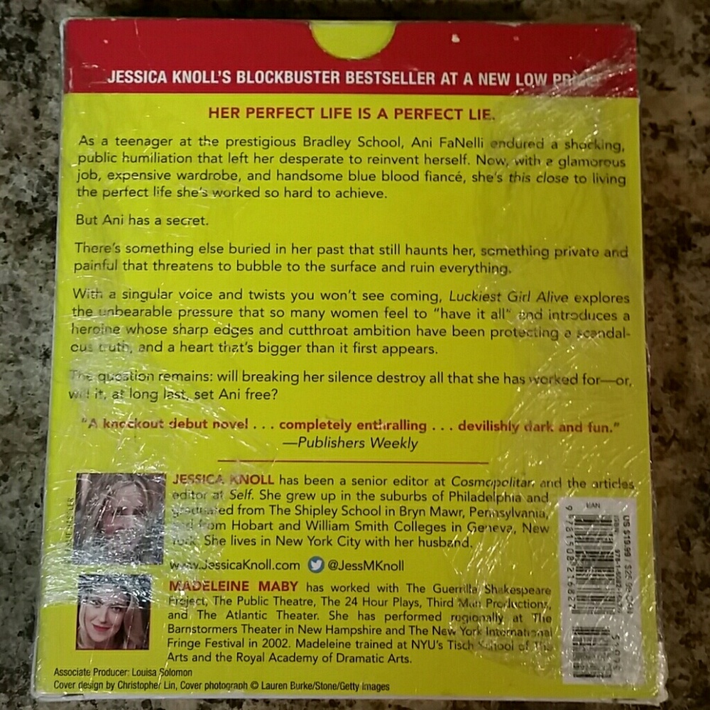 Luckiest Girl Alive Audio Book, New - Picture 3 of 7